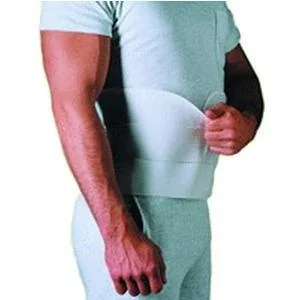 White, Lg (46″-62″) Three Panel Surgical Binder