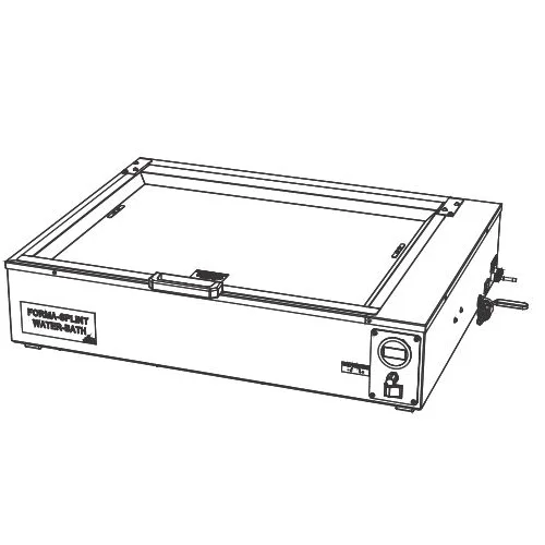 Whitehall FormaSplint Water Bath/Splint Pan, Analog Controls, 220V