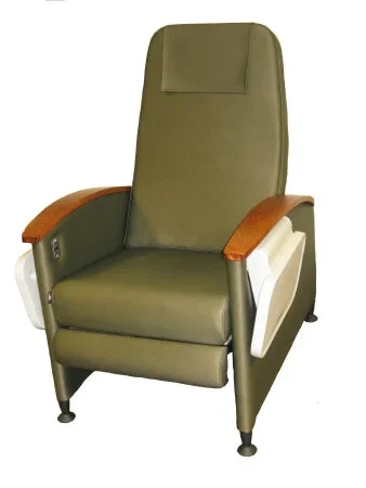 Winco Designer Care Cliner Clinical Recliner Gray 3 Inch Caster 3 Inch Caster – 6700-07