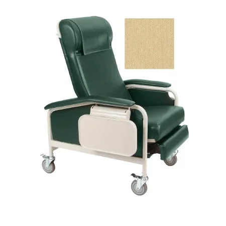 Winco RECLINER, CARECLINER SILVERTEXCHAMPAGNE W/STEEL CASTERS – 6531-71