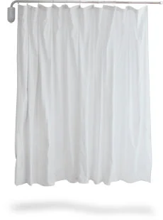 Winco Telescopic Curtain Complete with Standard White Vinyl