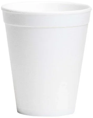 Wincup WinCup Drinking Cup 10 oz. White Styrofoam Disposable – H10S
