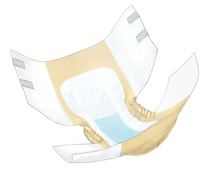 Wings Super 87085 Quilted Adult Brief, Case of 60