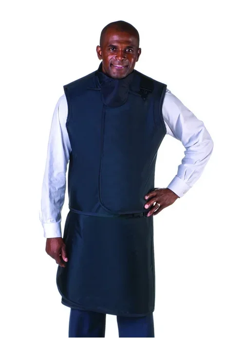 Wolf X-Ray APRON/VEST XRAY LEAD FREE NAVYBLU MENS LG – 66083TB-22