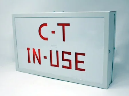 Wolf X-Ray Caution Sign CT In Use – 19110-CT