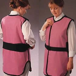 Wolf X-Ray Front Closing Special Procedure Apron, Light Weight Lead, 24″ x 38″, Medium Blue