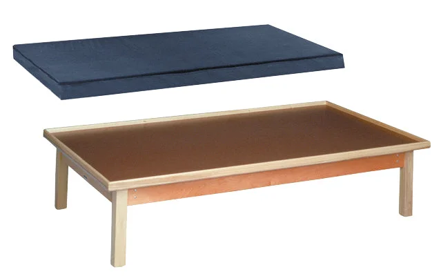 wooden platform table – 7′ x 4′ x 2″, MAT ONLY – 15-2102