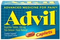 Wyeth Advil Caplets, 200 mg, 150/bottle
