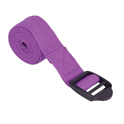 Yoga Strap, Purple, 6 ft – 10-4339