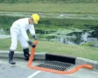 Youngstown Barrel and Drum Ultra SpillBerms, 10ft. x 4 in. x 2.25 in, Orange