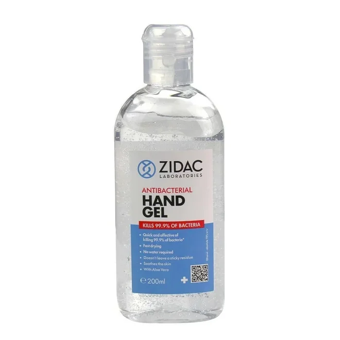 Zidac 70% Alcohol Hand Gel – 50ml