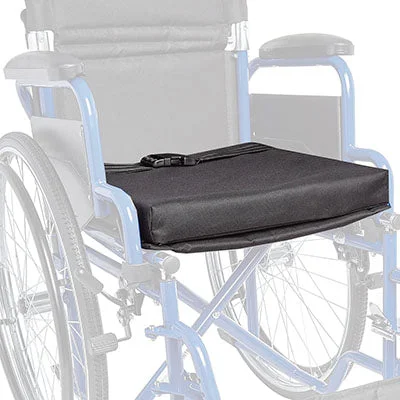 Ziggo 12″ Wheelchair Accessory – Seat Cushion, Black – 32-2067