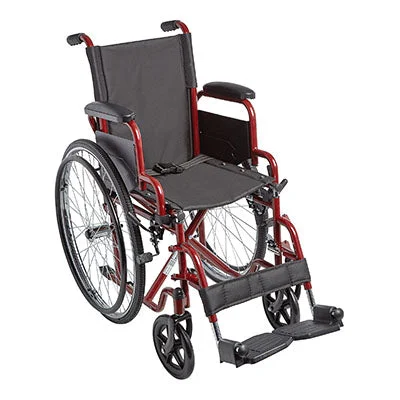Ziggo 14″ Wheelchair, Red – 32-2061
