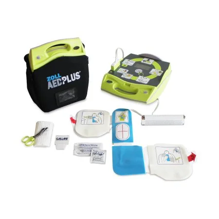 Zoll AED Plus with Adult Pad and Battery, Fully Automatic