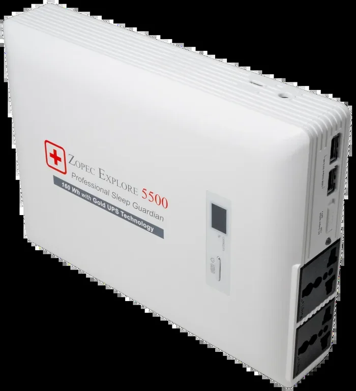 Zopec Medical Explore 5500 Universal Portable CPAP Travel Battery Power Bank